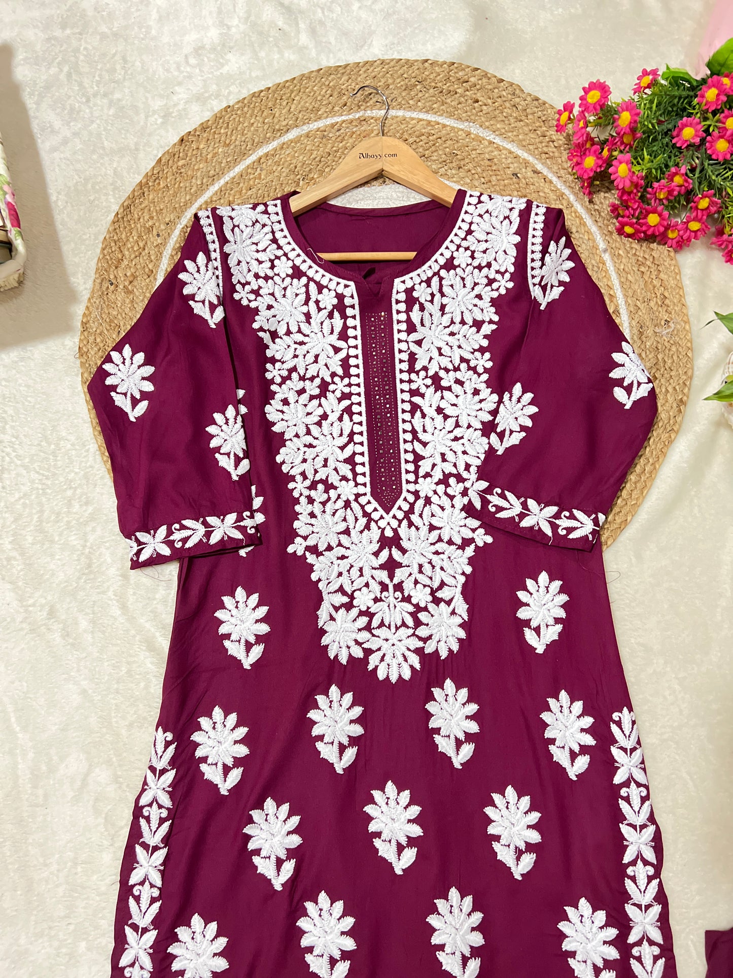 Beautiful lucknowi style dress