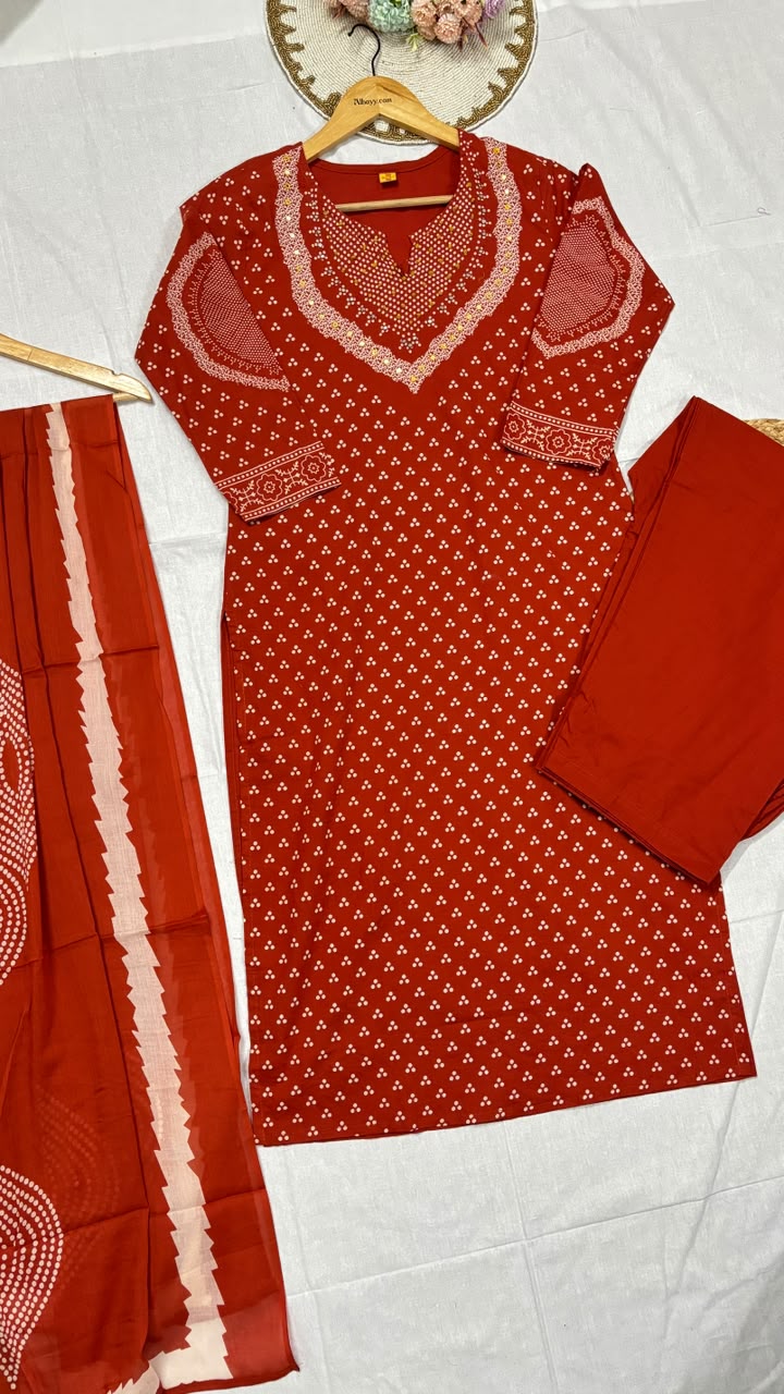 Cotton suit set