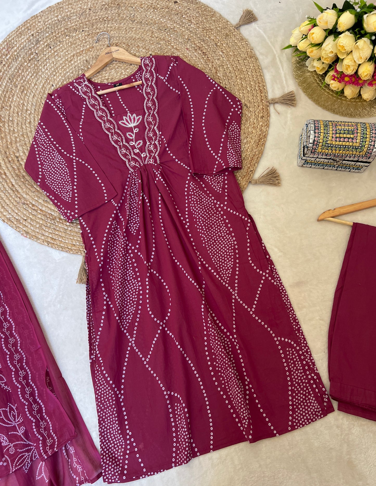 Premium cotton suit set -CBRP4210