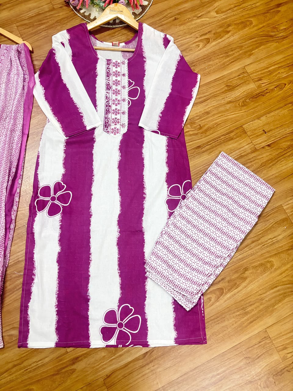 Cotton suit set