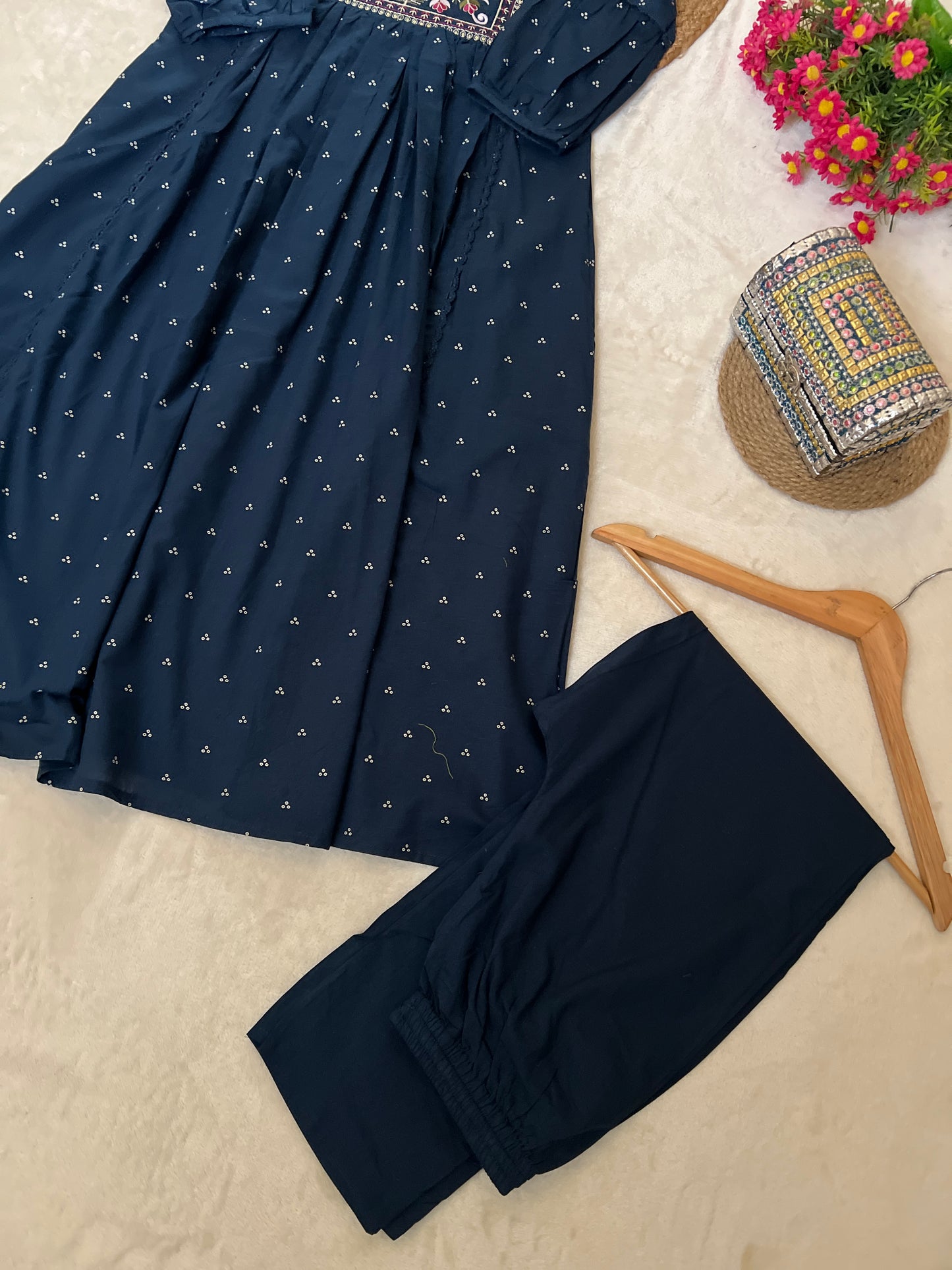 1013-Premium Cotton dress