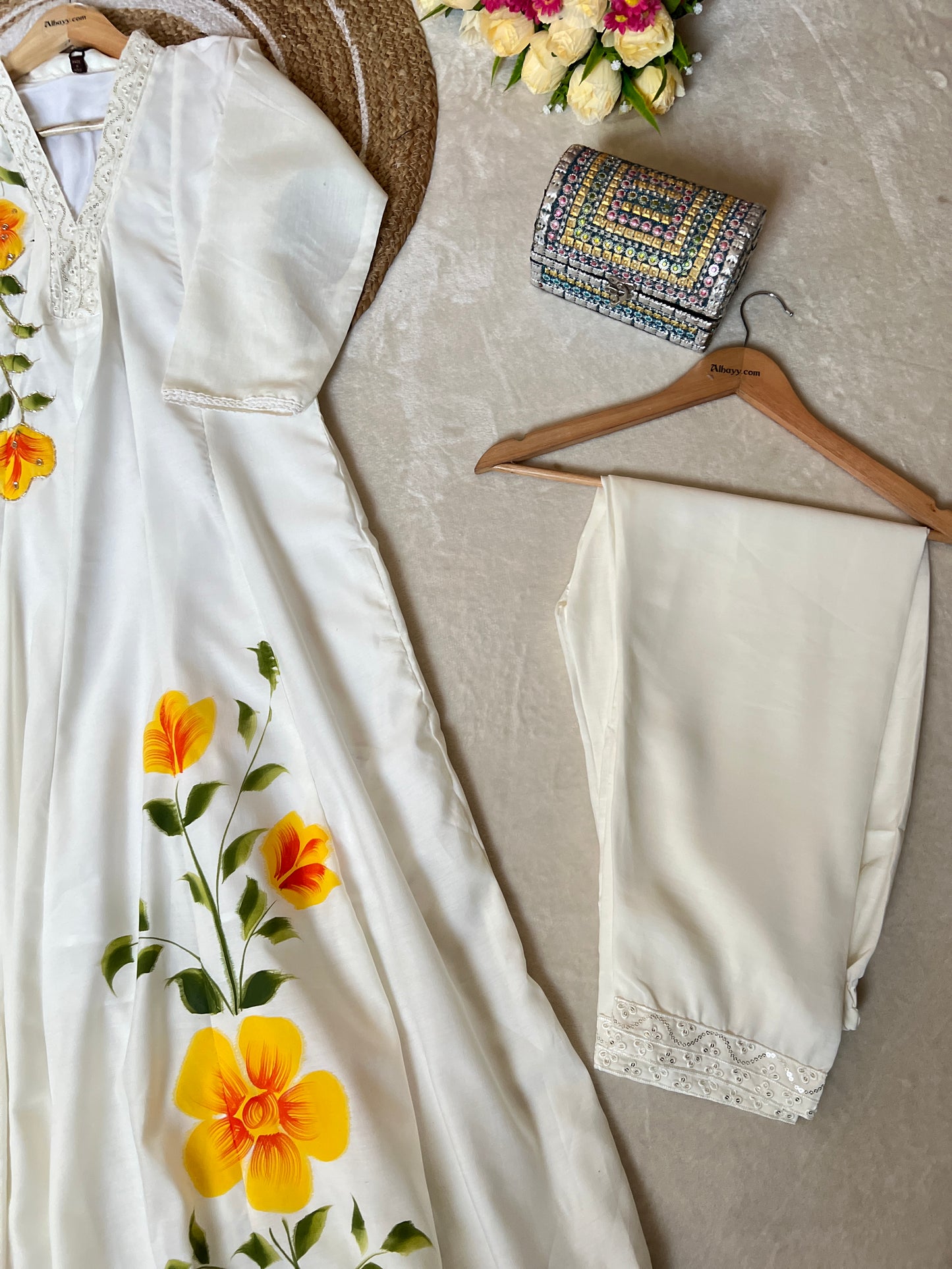 Frock set Silk Material CBRP4204