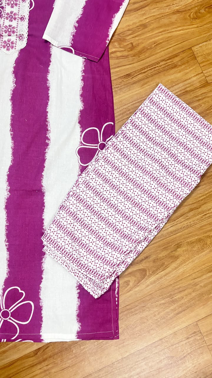 Cotton suit set