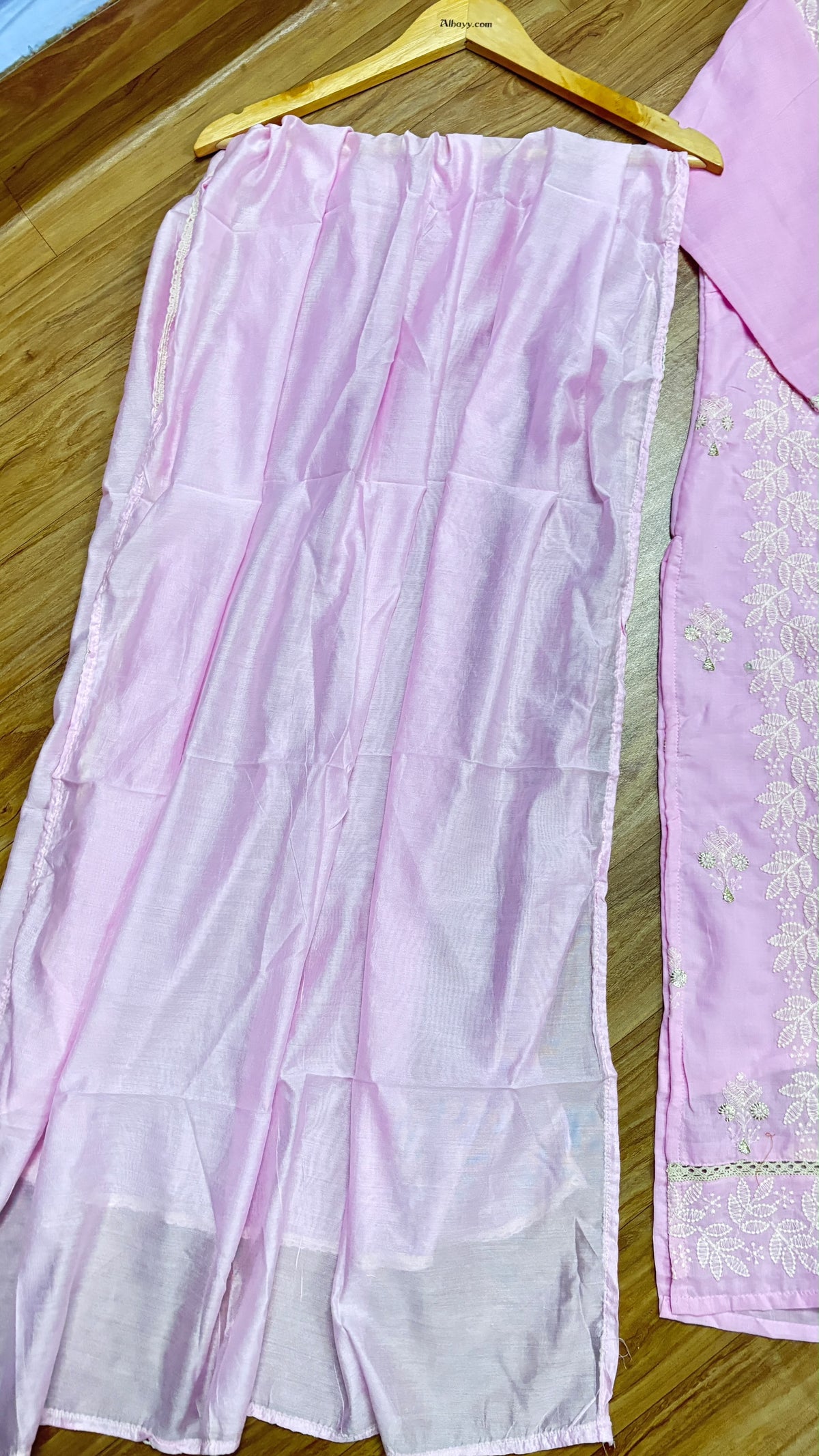 Cotton suit set full embroidery