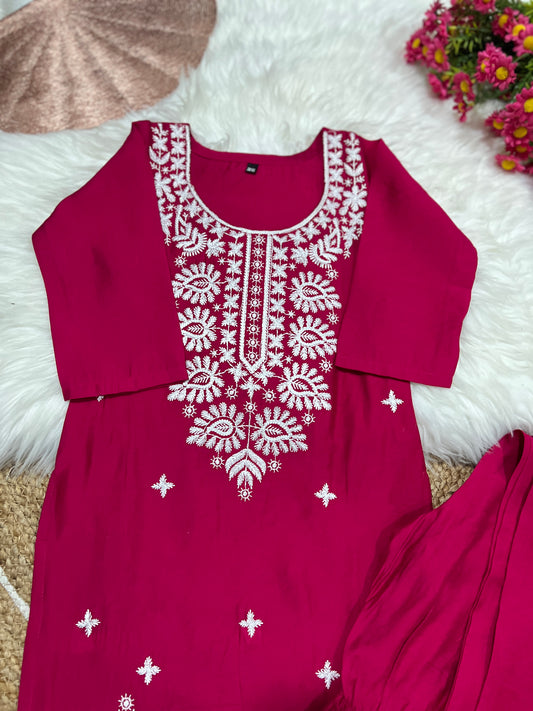 Kids wear with embroidery