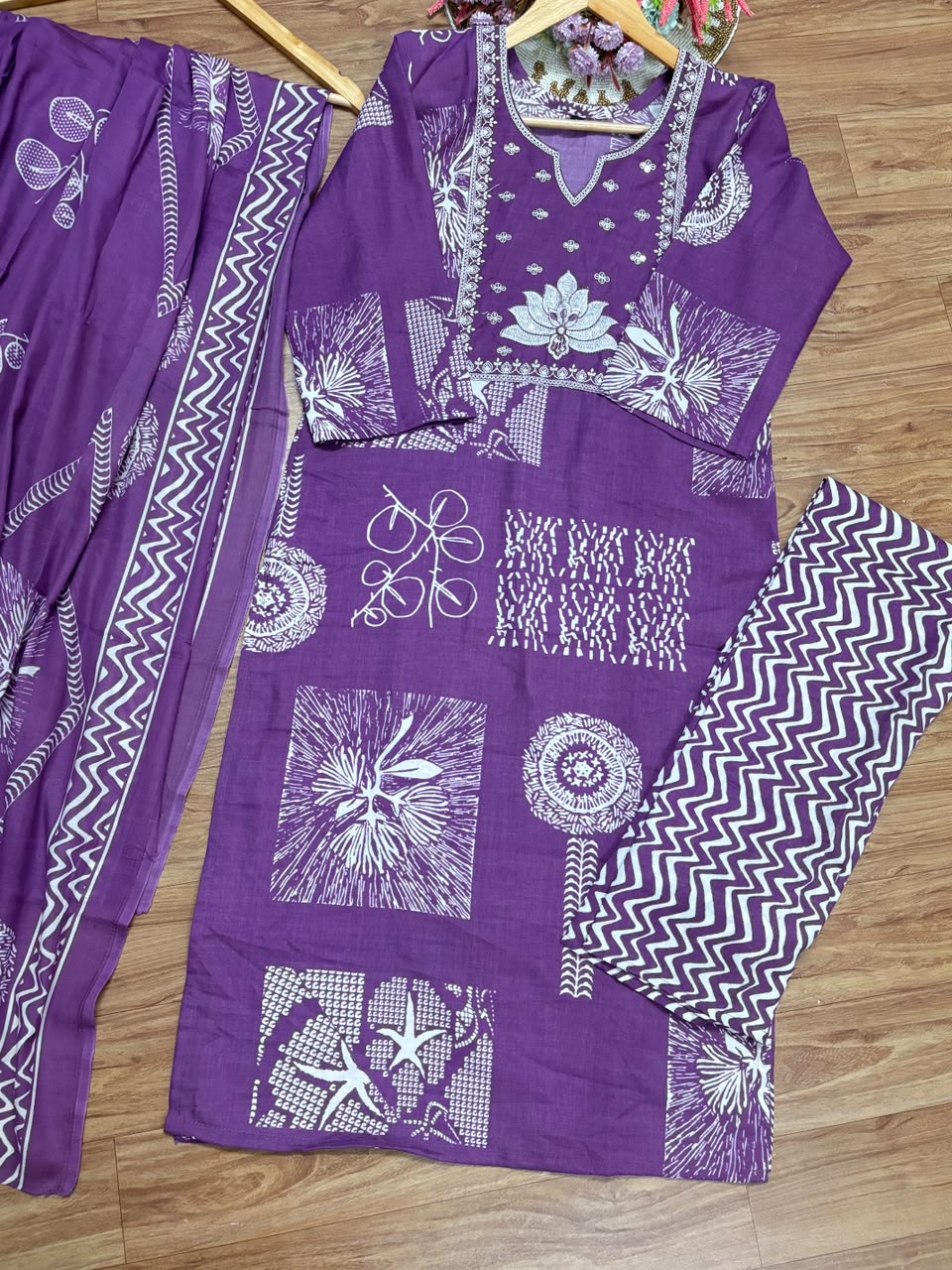 Cotton suit