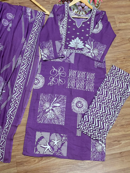 Cotton suit