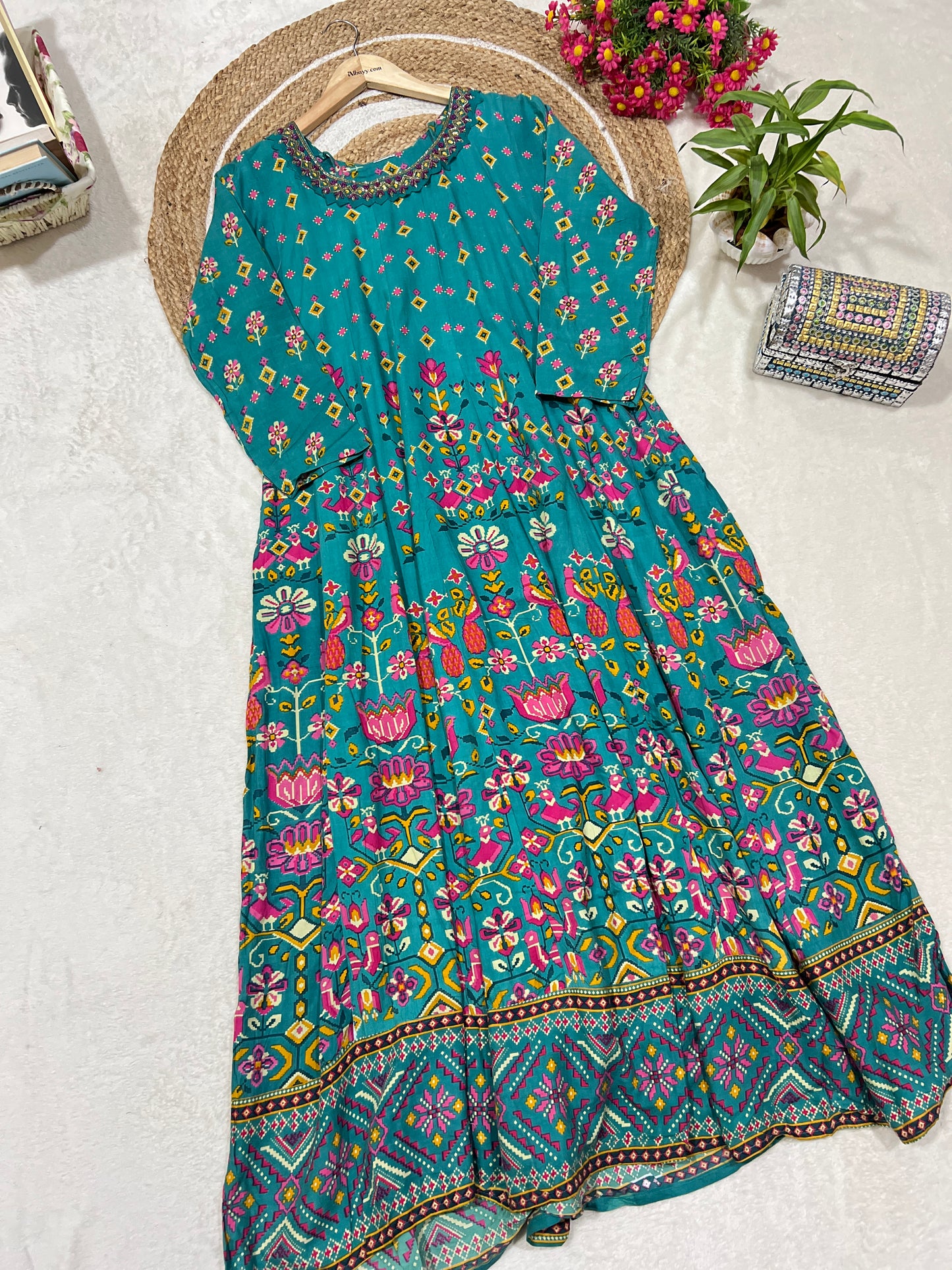 Beautiful soft cotton( rayon) frock