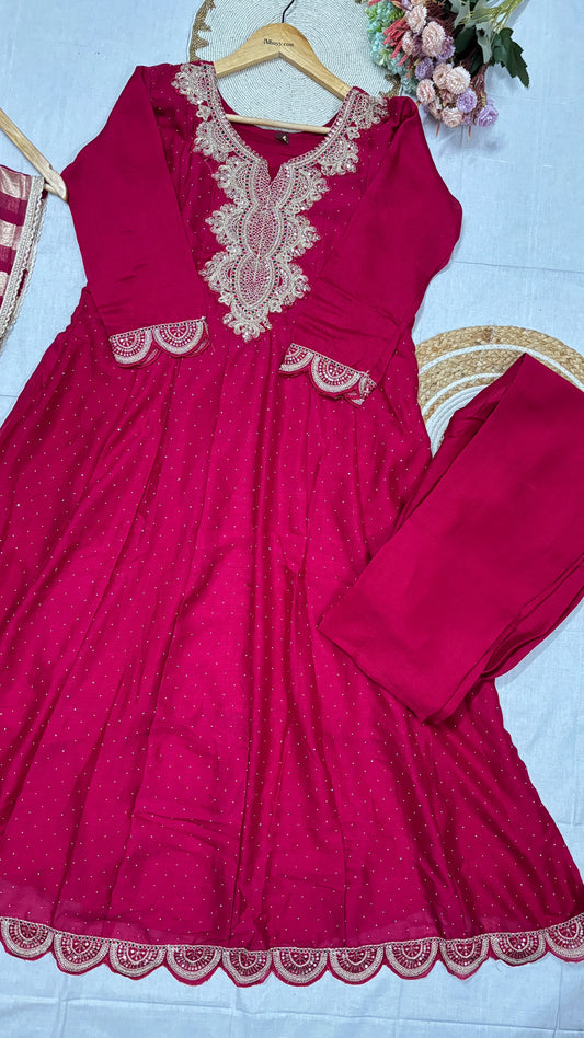 Silk suit set