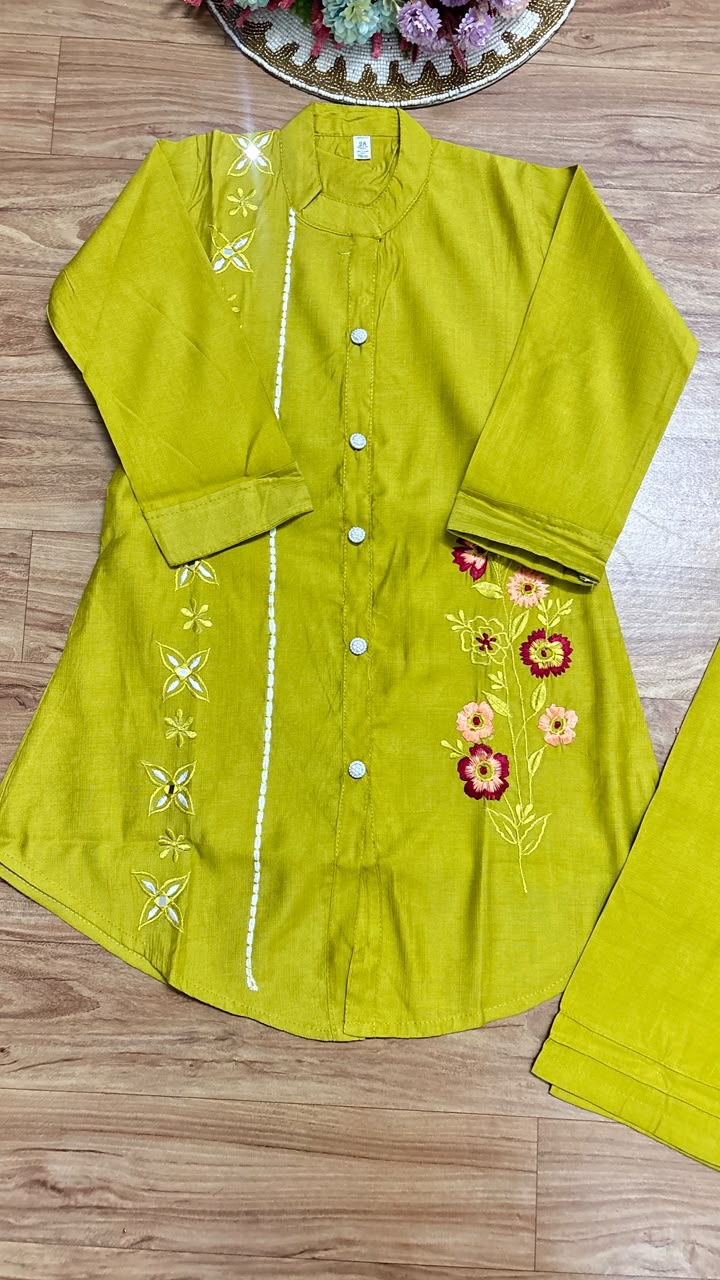 Kids wear with embroidery