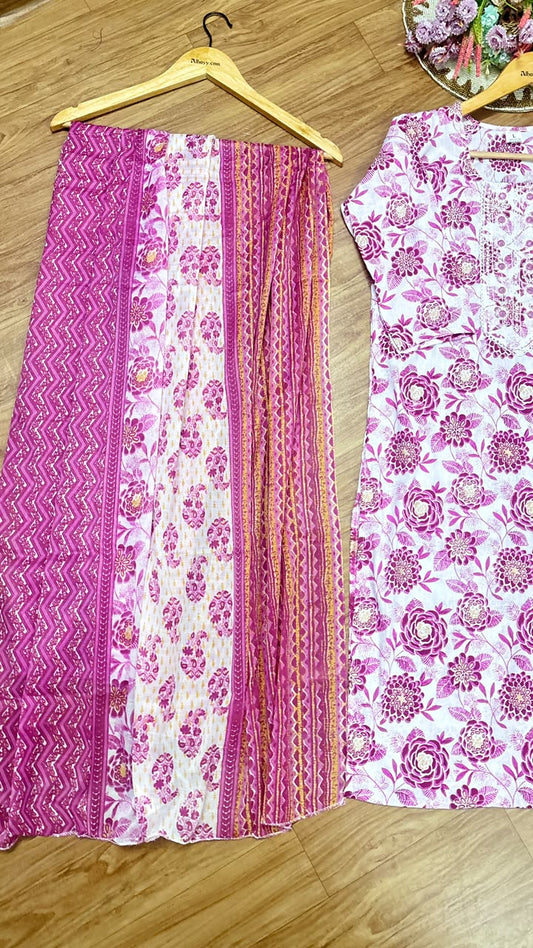 Cotton suit set