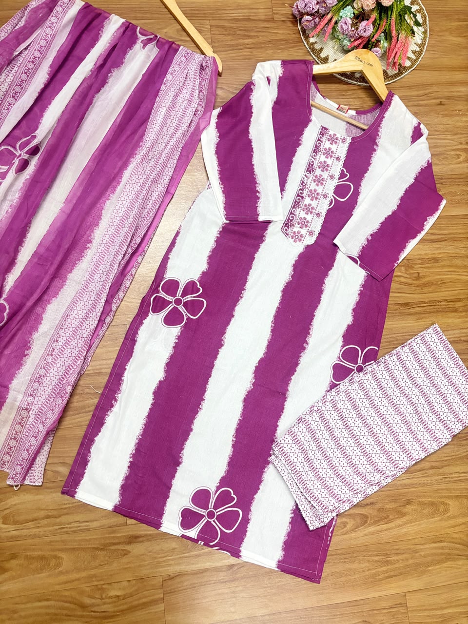 Cotton suit set