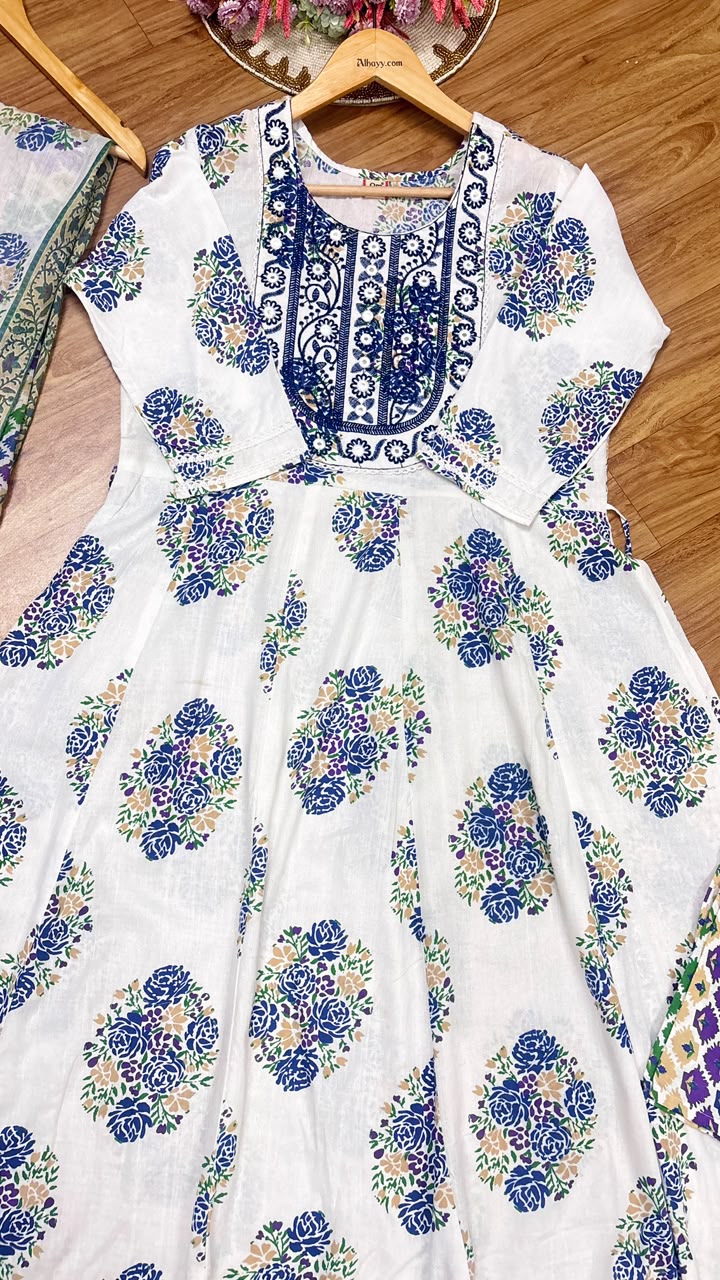 Cotton frock set