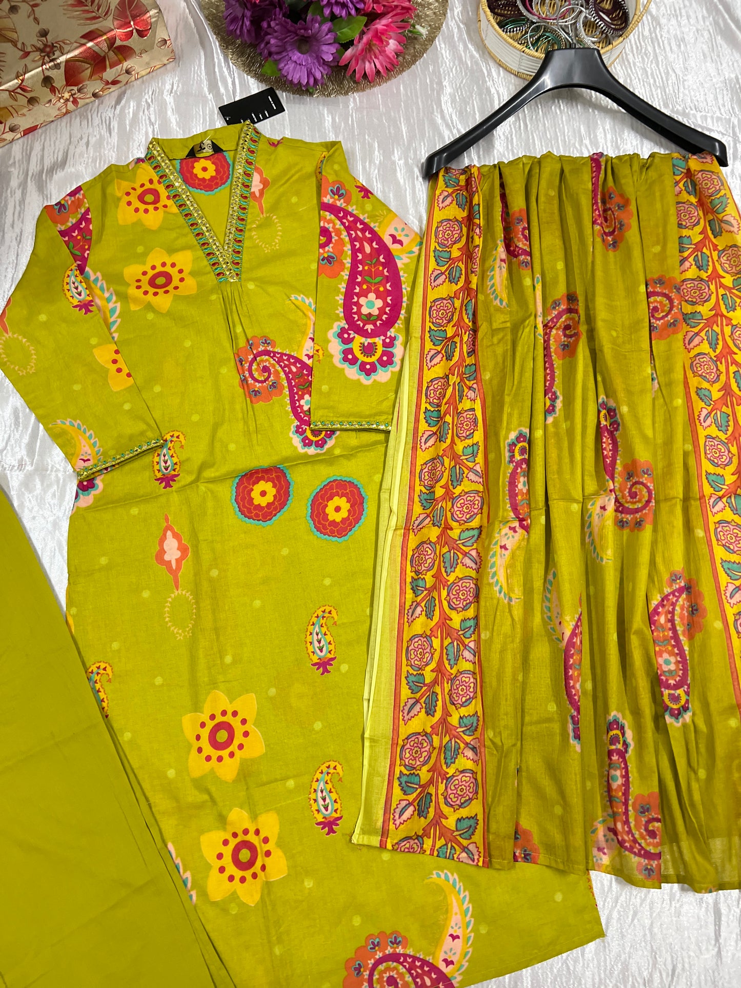 Beautiful cotton suit CBRP500