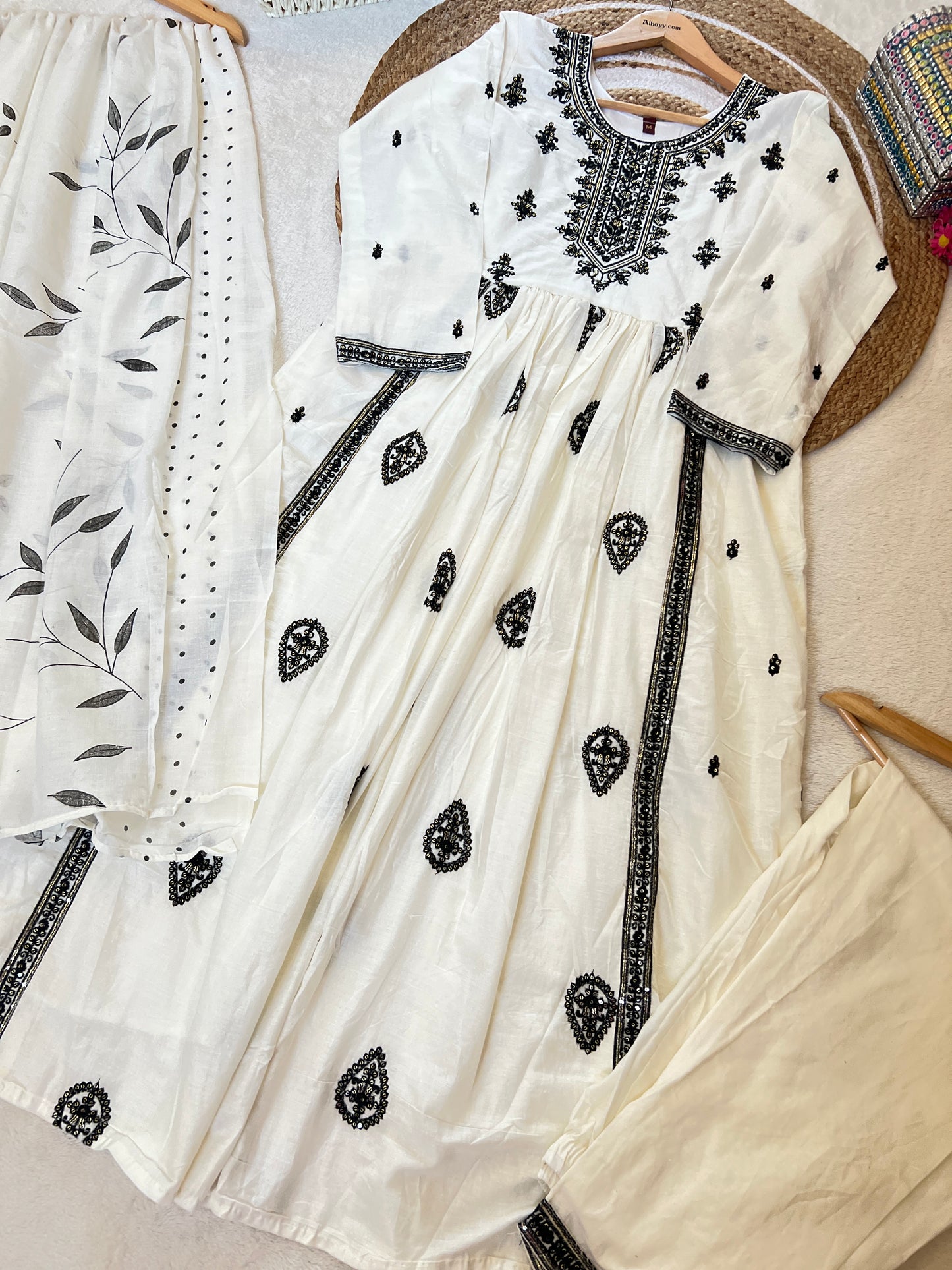 1018-Premium Mul cotton dress