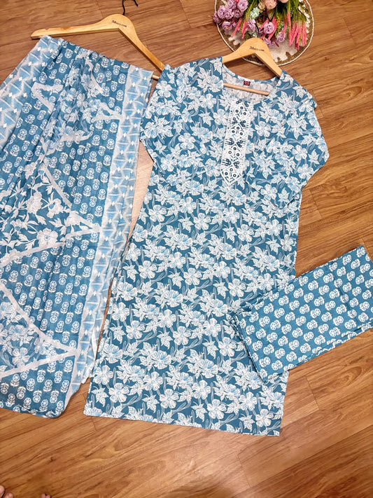 Cotton suit