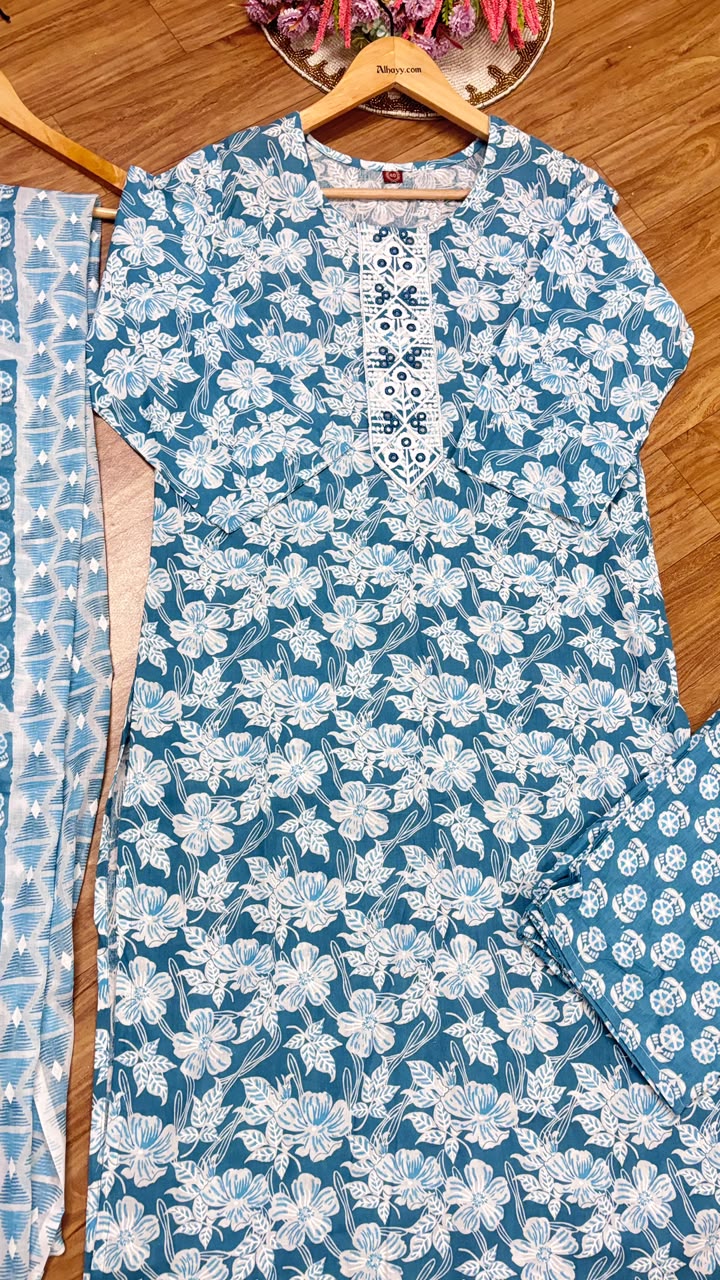 Cotton suit