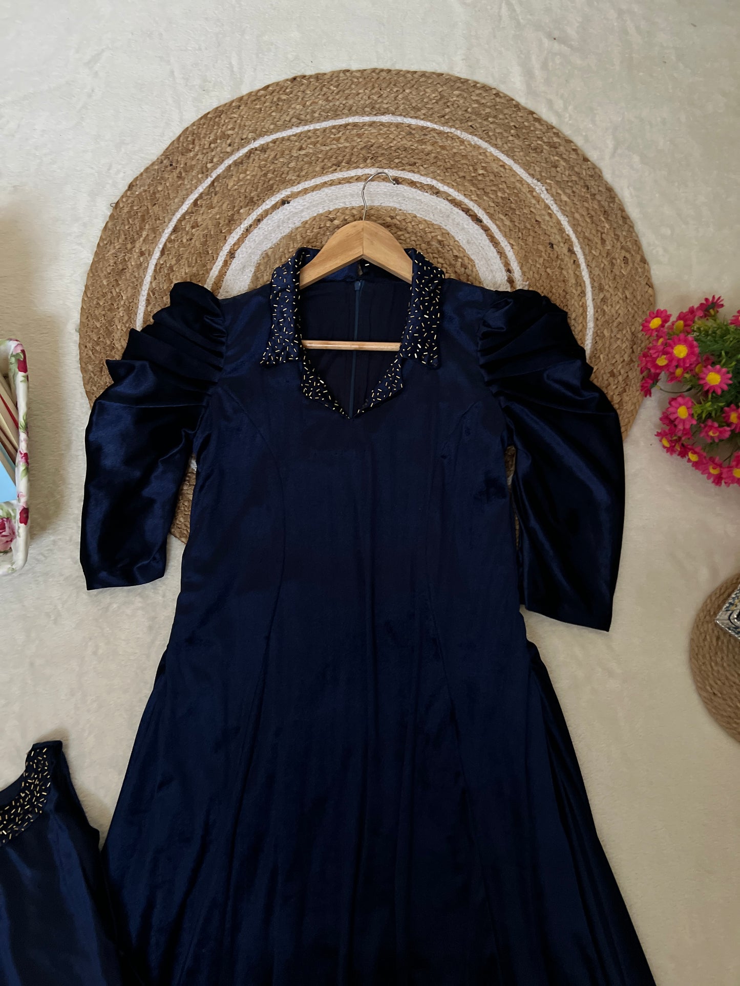 Beautiful dress in premium material velvet (designer dress)