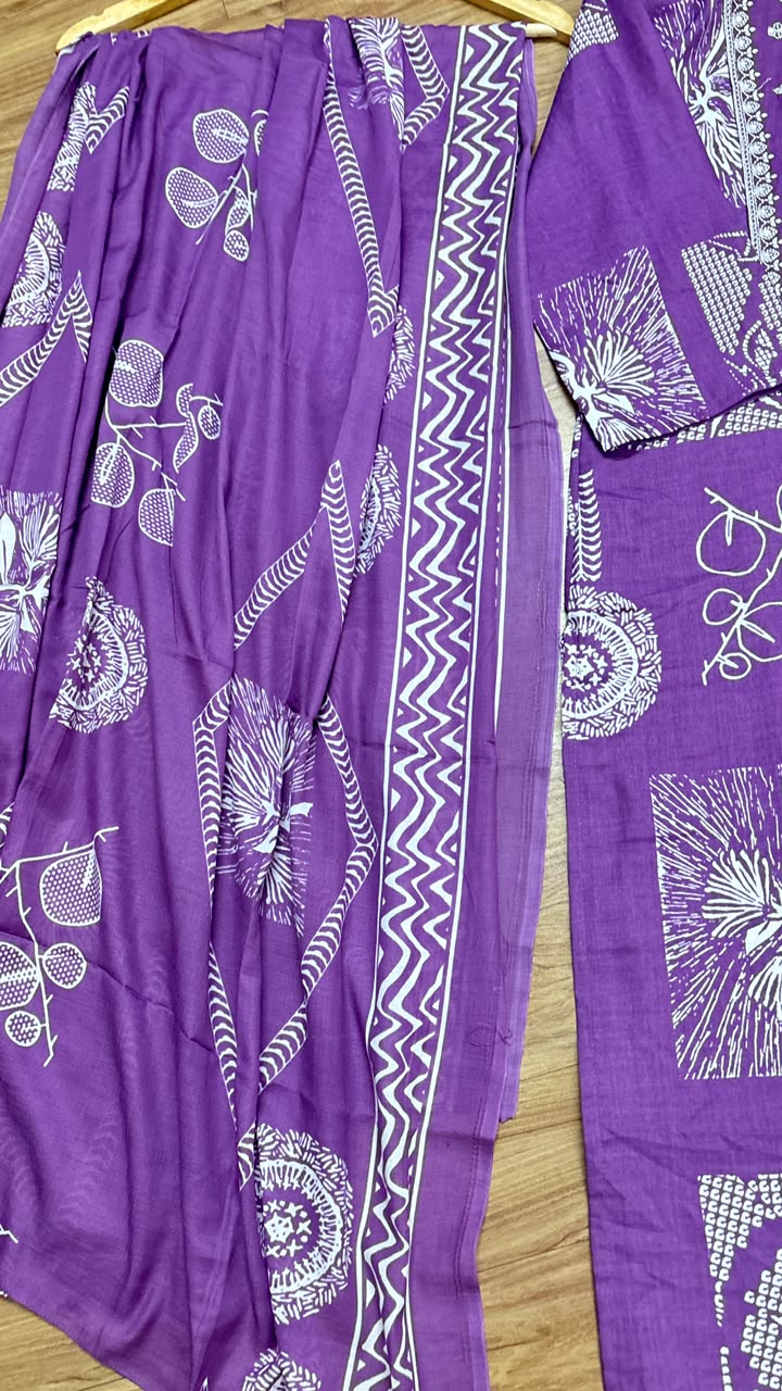 Cotton suit