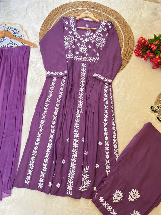 Chikankari dress