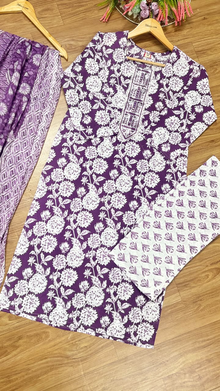 Cotton suit