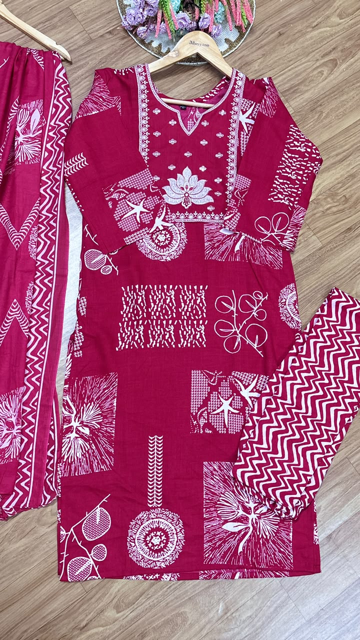Cotton suit
