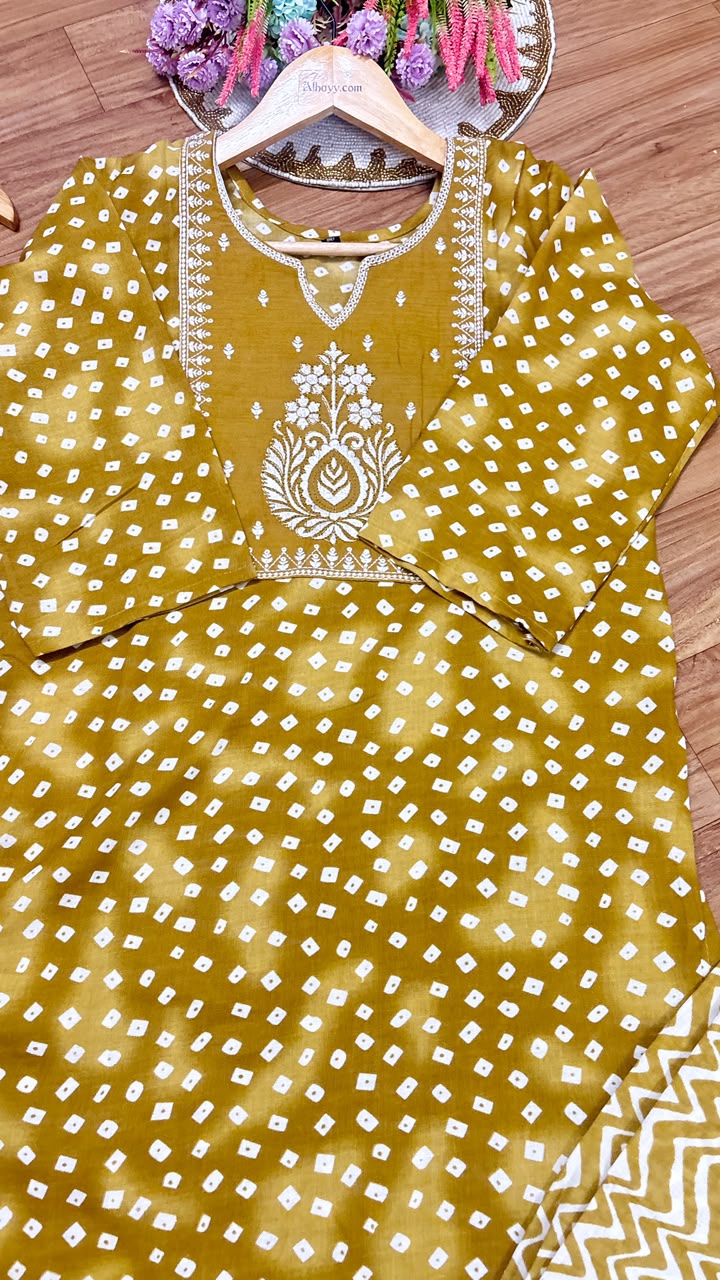 Cotton suit