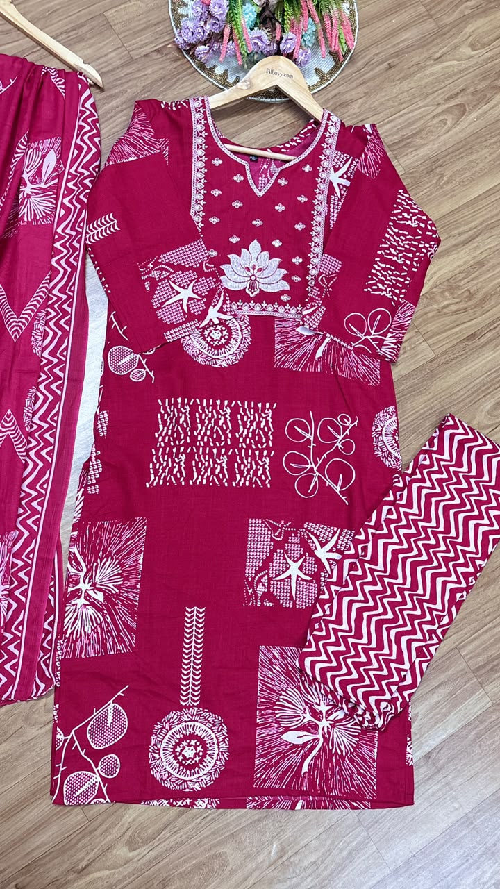 Cotton suit