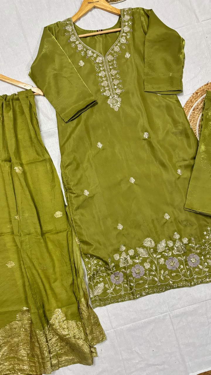 Salwar suit silk