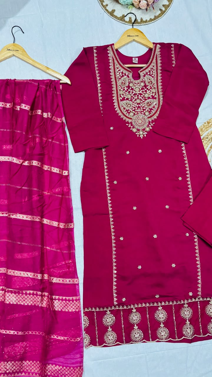 Salwar suit silk