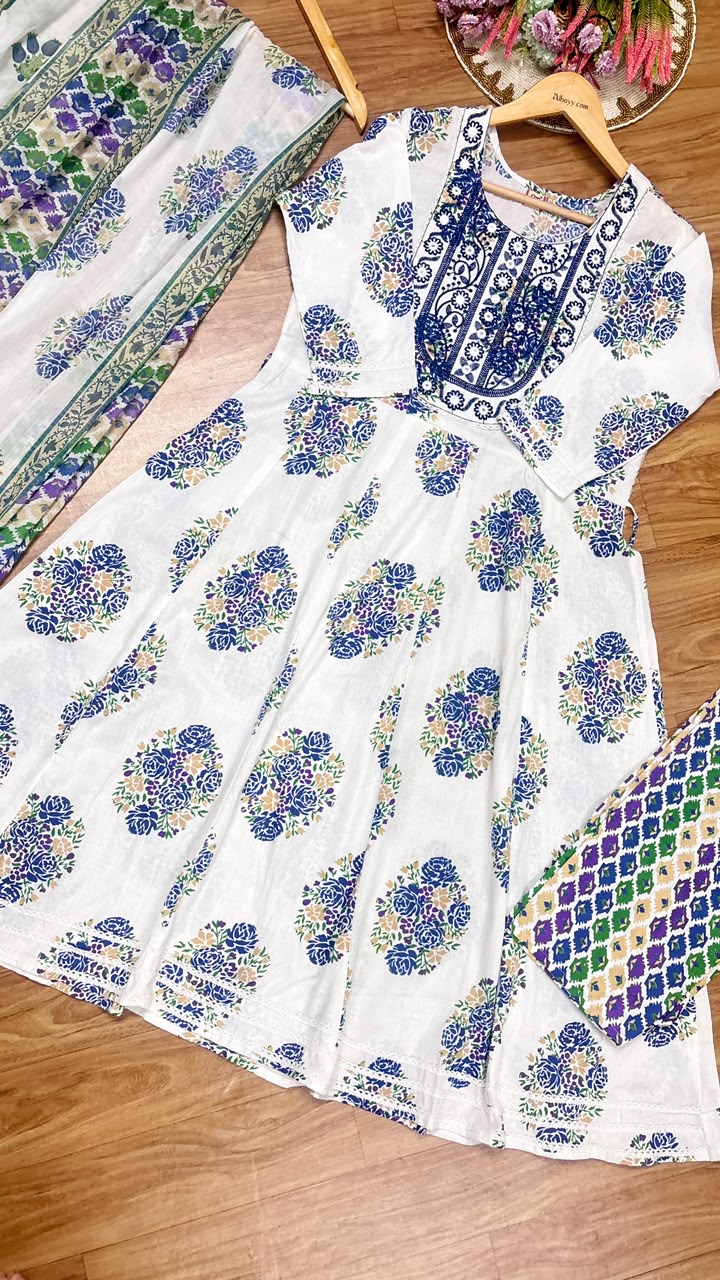 Cotton frock set