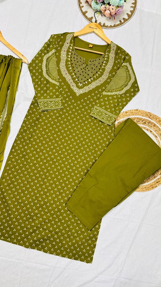 Cotton suit