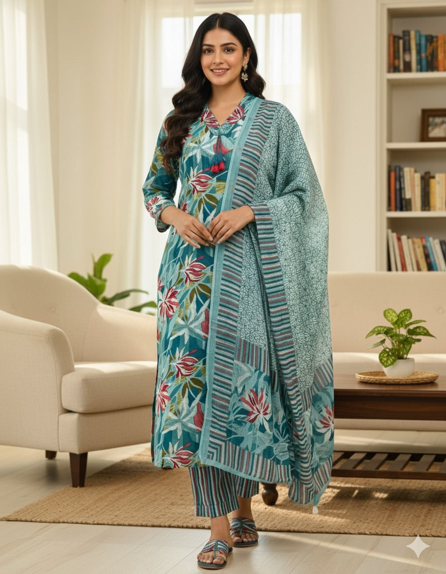 Premium cotton dress