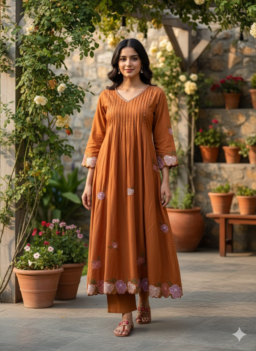 Cotton Frock Pant set CBRP0634