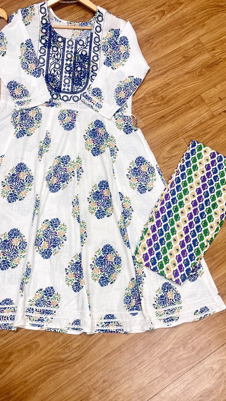 Cotton frock set