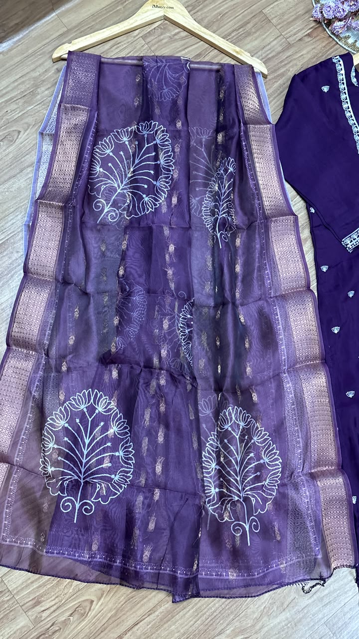 Silk suit set