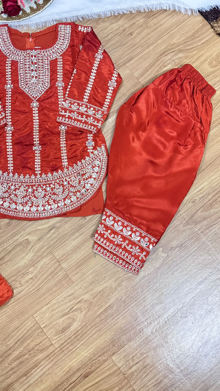 Premium kids wear in Silk Material