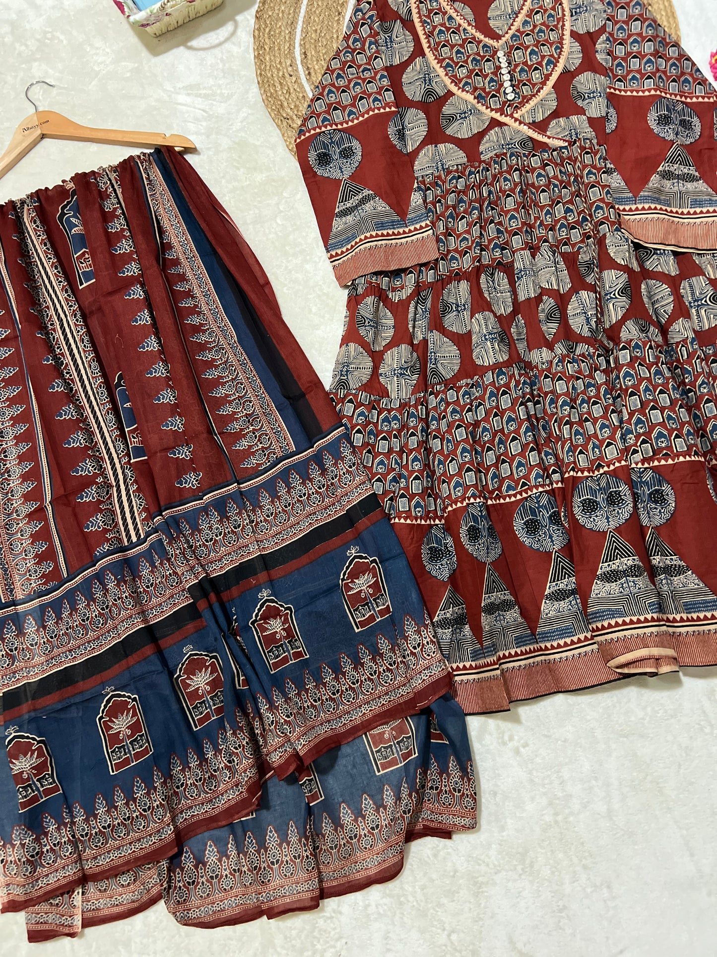 1017-Beautiful cotton dress