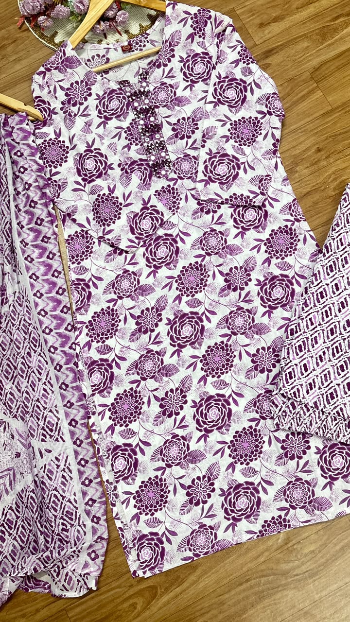 Cotton suit