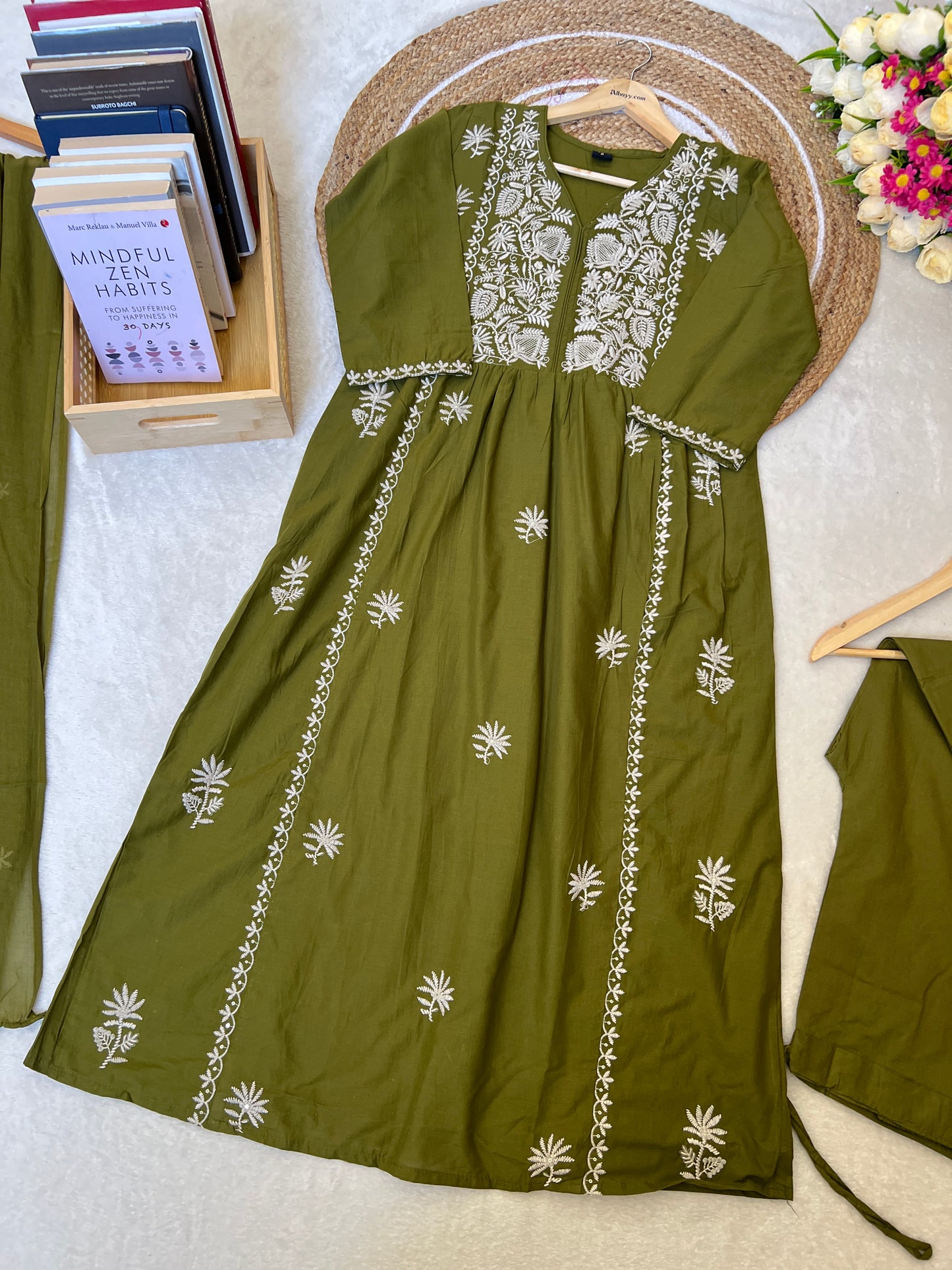 Cotton salwar suit set CBRP0344