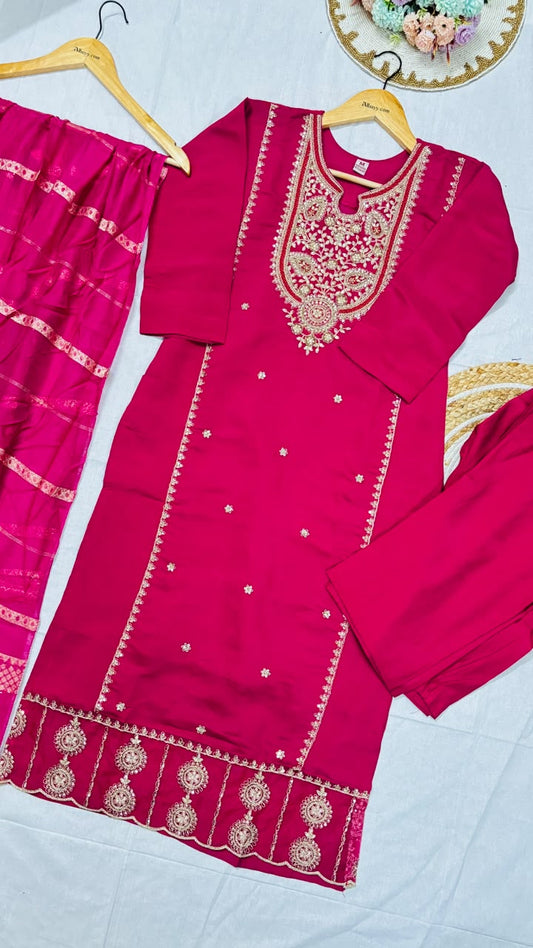Salwar suit silk