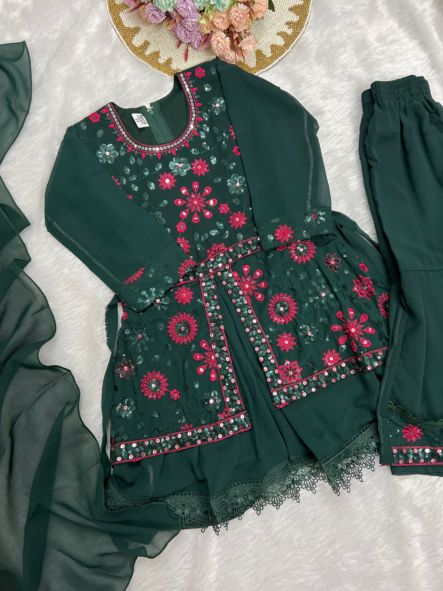 Kids ethnic wear frock CBRP 500