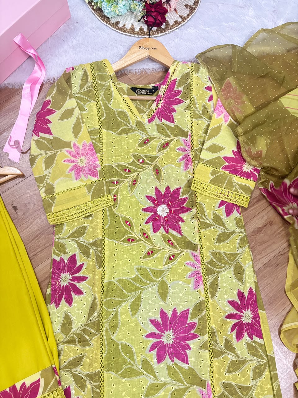 Premium Dress in cotton hakoba material