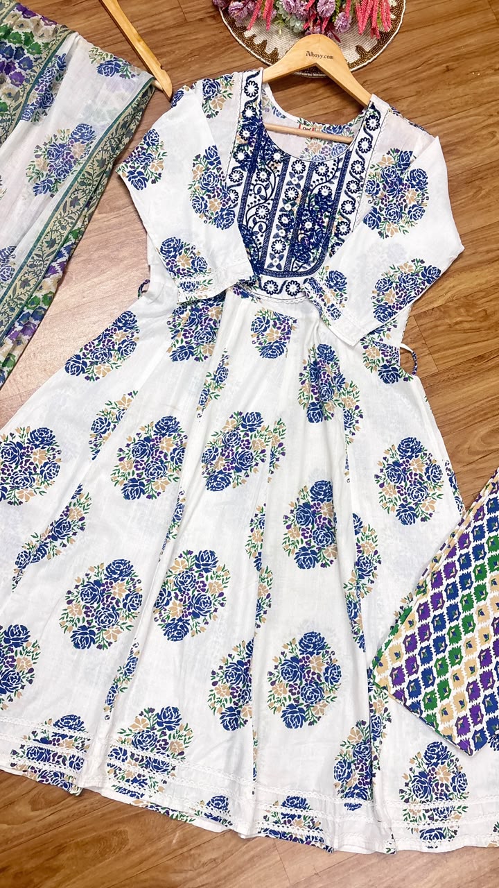 Cotton frock set