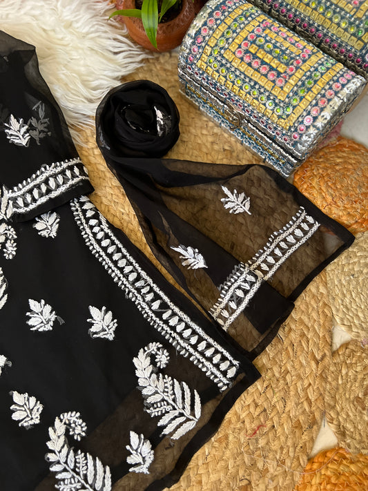 Kids chikankari