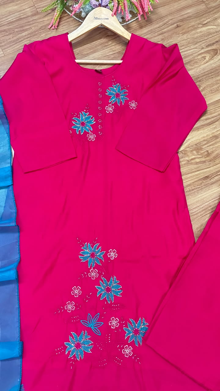 Roman silk suit set