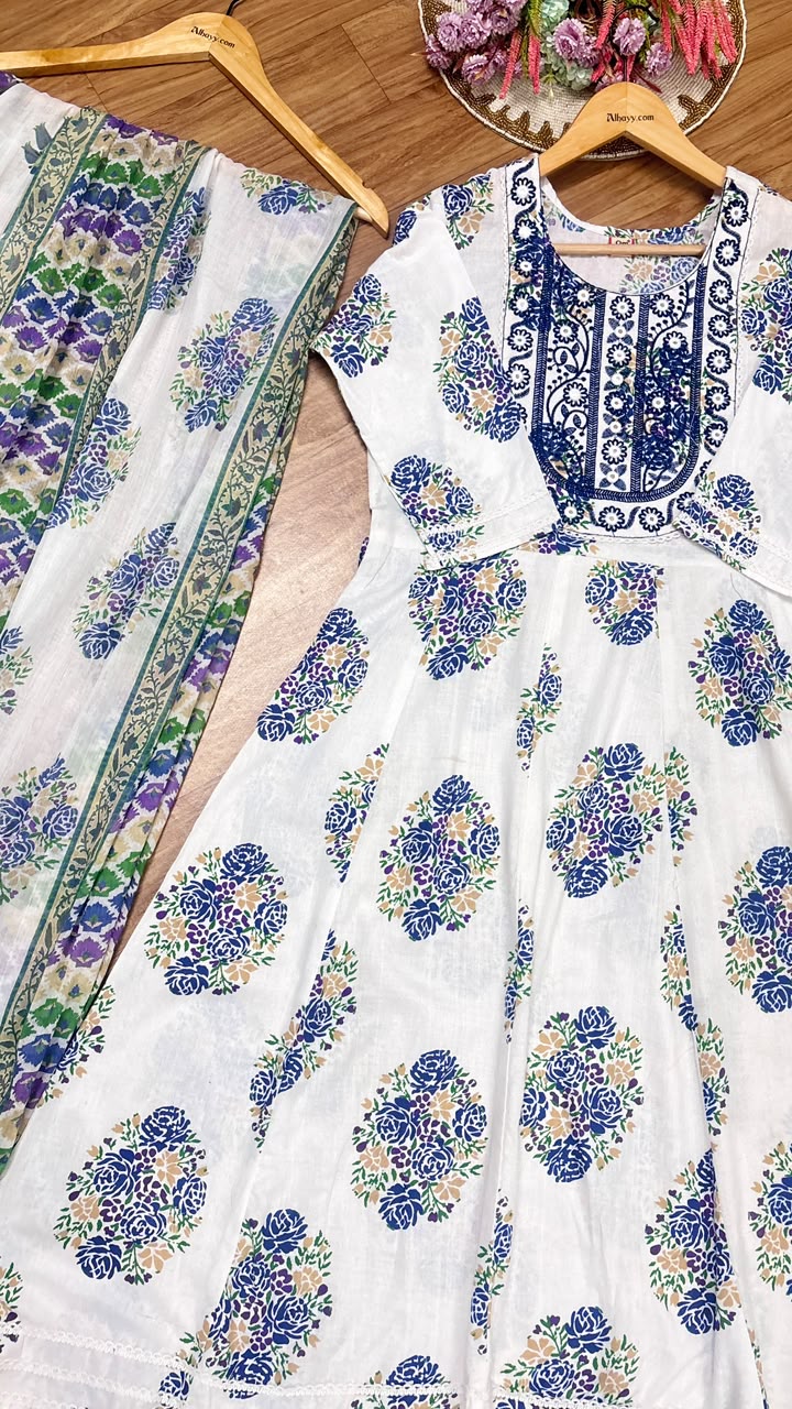Cotton frock set
