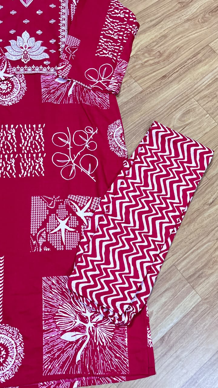 Cotton suit