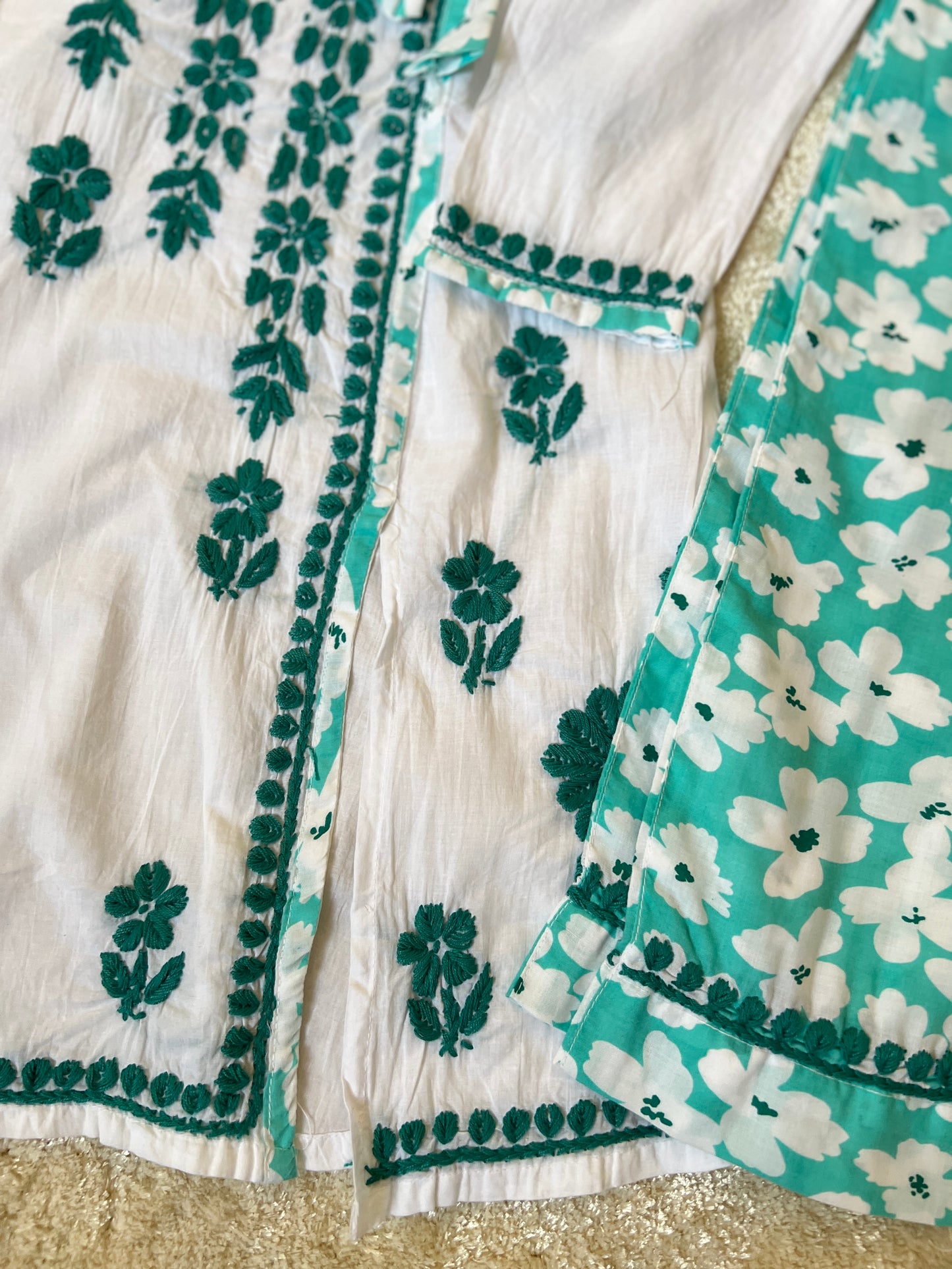 kids Lucknowi style cotton dress CBRP450-500