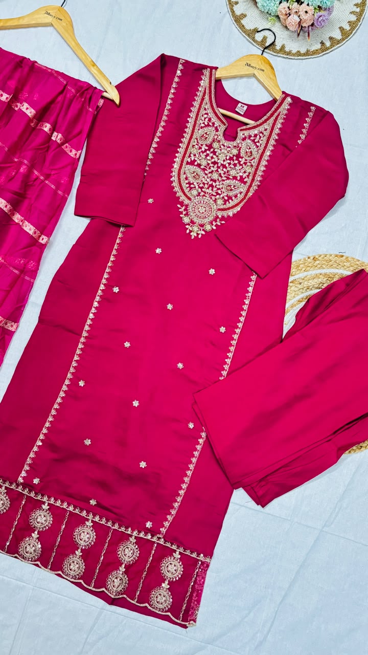 Salwar suit silk